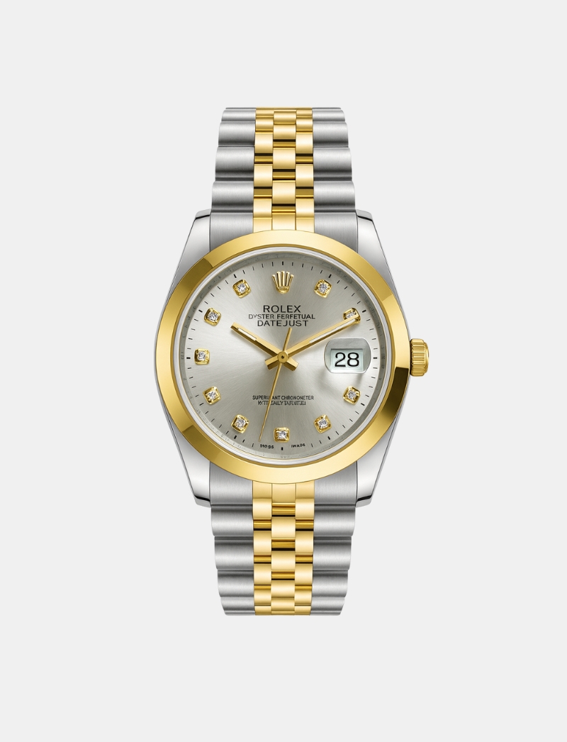 Rolex Oyster Perpetual Date Just Two Tone